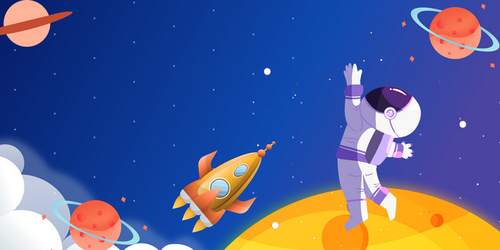 宇宙星空卡通背景图片大全 宇宙星空卡通背景素材下载 熊猫办公