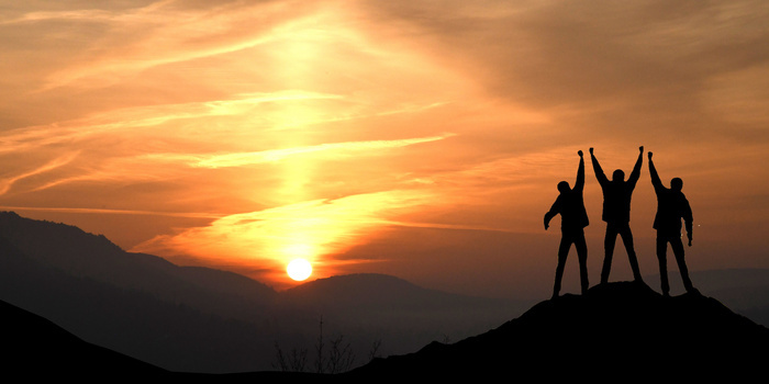 大气企业文化背景图