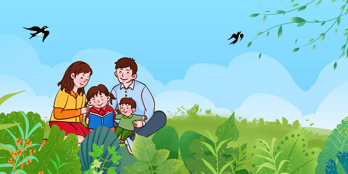 春天踏青背景图片大全_春天踏青背景素材下载_熊猫办公