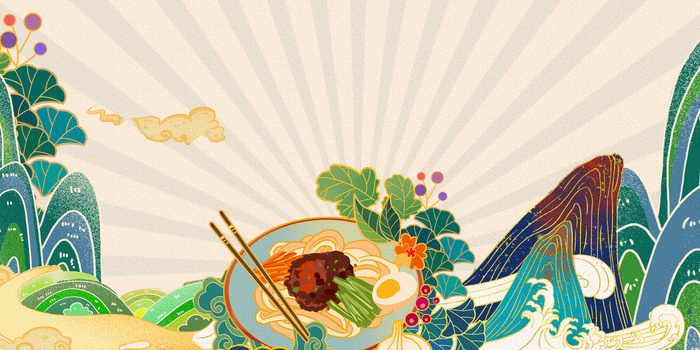 4724 x 2362格式: psd中国风传统国潮美食鸳鸯锅背景jpgpsd像素:4724