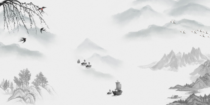 古代山水背景图片大全_古代山水背景素材下载_熊猫办公