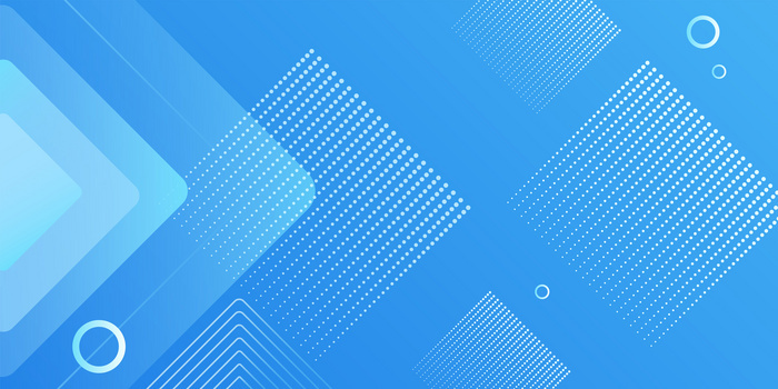 蓝色渐变几何ppt背景