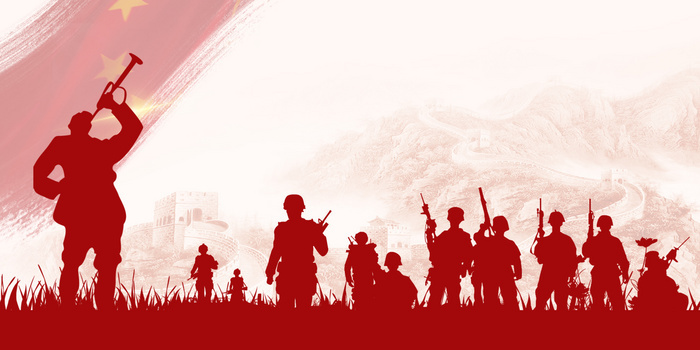 抗战胜利海报背景