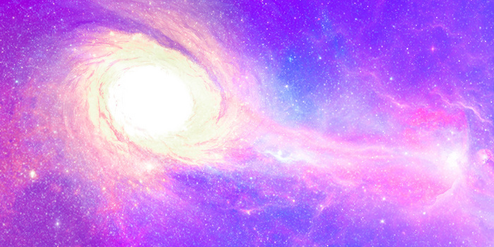 紫蓝色星空背景图