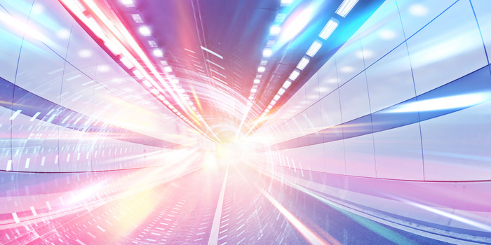 酷炫时空隧道创意摄影合成背景