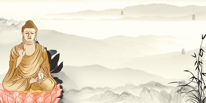 1920 x 800格式: jpgjpg佛陀 禅意 绿色