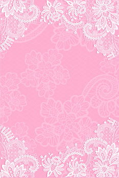粉色欧式蕾丝背景