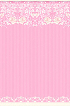 粉色文艺清新简约欧式蕾丝边框背景