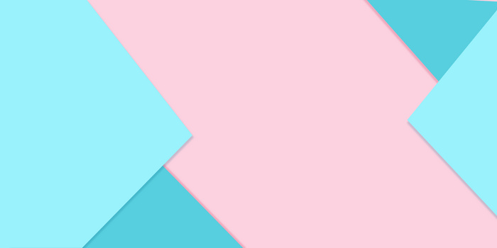 蓝色几何撞色背景