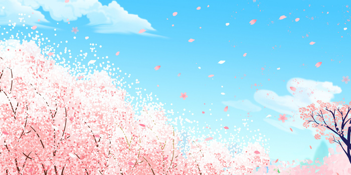 粉色梦幻唯美花