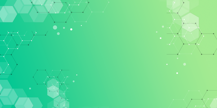 简约绿色商务几何渐变背景