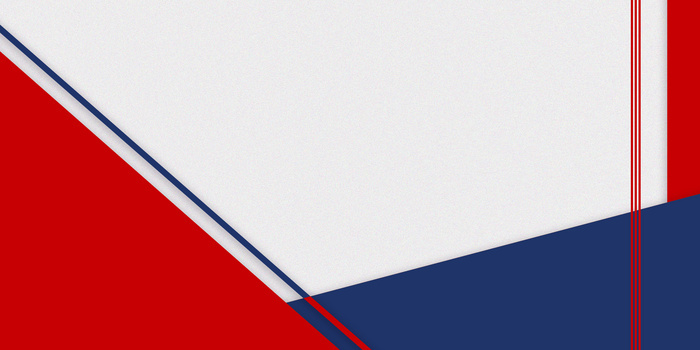 红蓝撞色简约商务色块背景