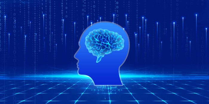 蓝色科技思维树背景图背景图片素材免费下载_熊猫办公