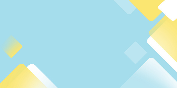 清新简约几何撞色背景