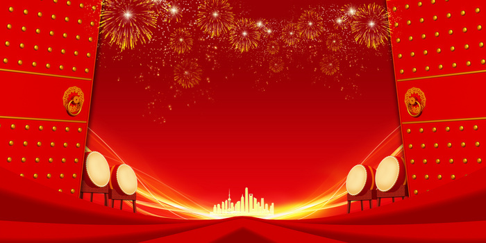 2021开门红背景图片素材下载_熊猫办公