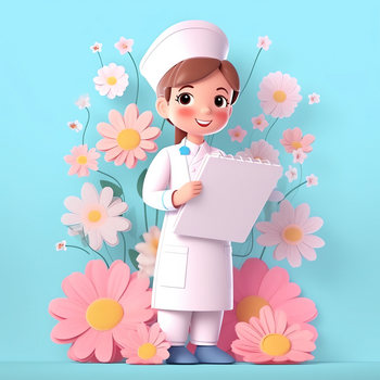 4724 x 2362格式: psd大气手绘卡通护士节海报背景jpgpsd像素:4724 x