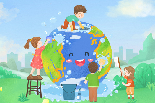 低碳出行背景图片大全_低碳出行背景素材下载_熊猫办公