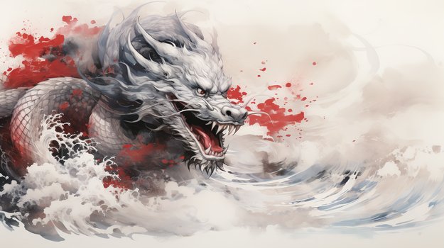 古风创意以梦为马不负韶华水墨背景