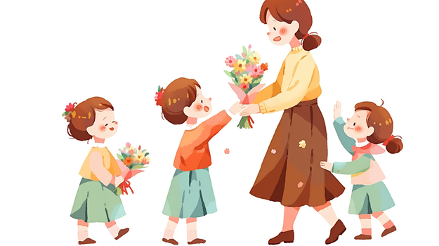 师生背景图片大全_师生背景素材下载_熊猫办公