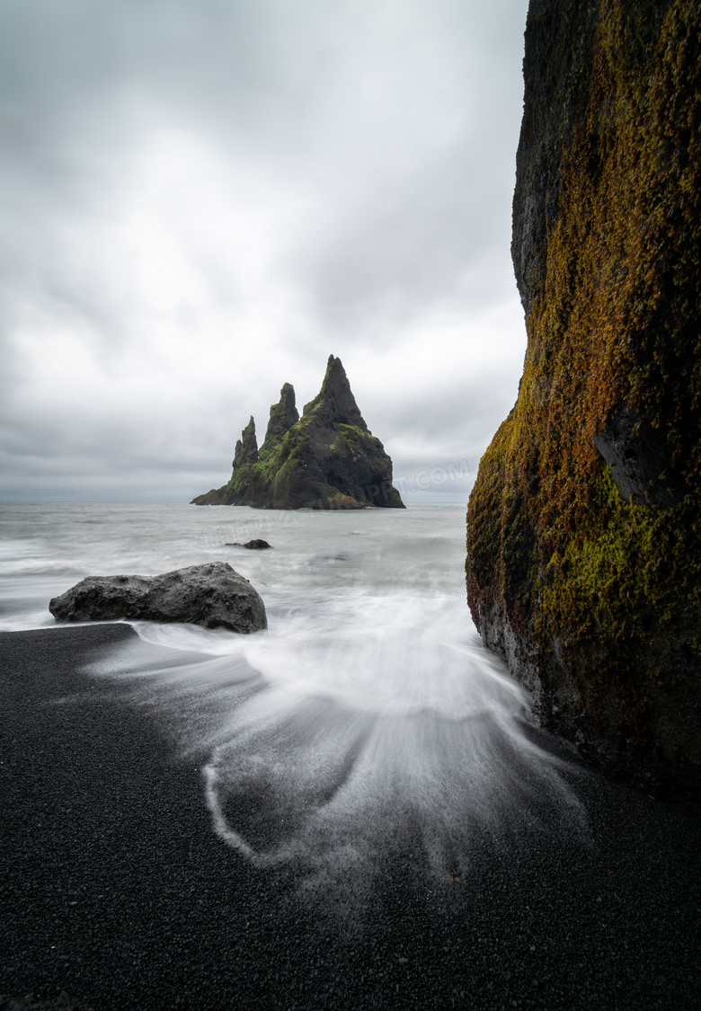 海岸悬崖峭壁图片