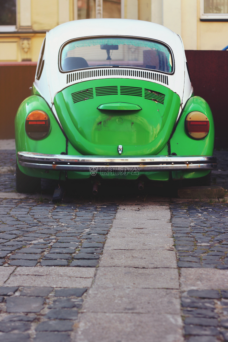 甲虫 汽车 绿色