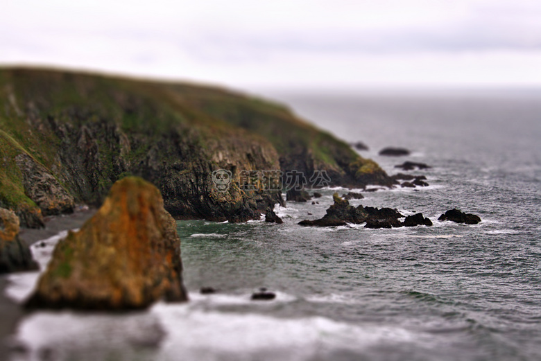 海滩 悬崖 爱尔兰