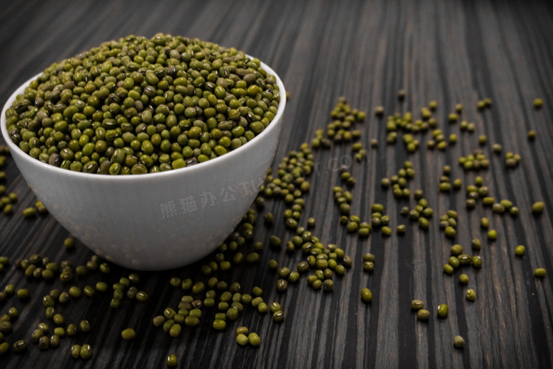 一碗绿豆图片