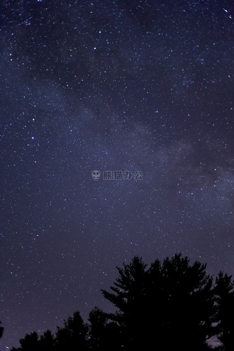 银河 夜 天空