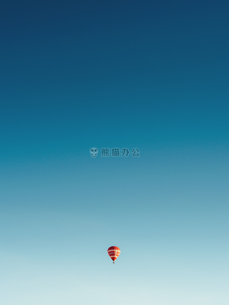 气球 蓝色 云