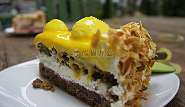 咖啡馆 蛋糕 奶油