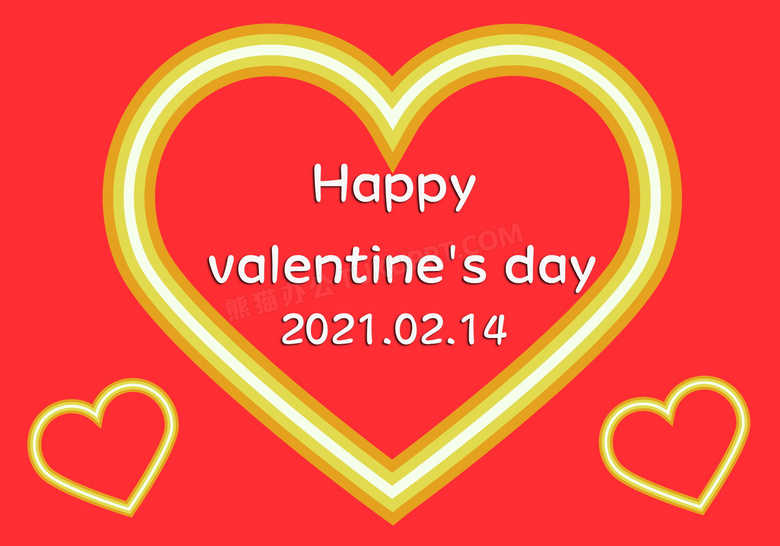 情人节快乐英文图片