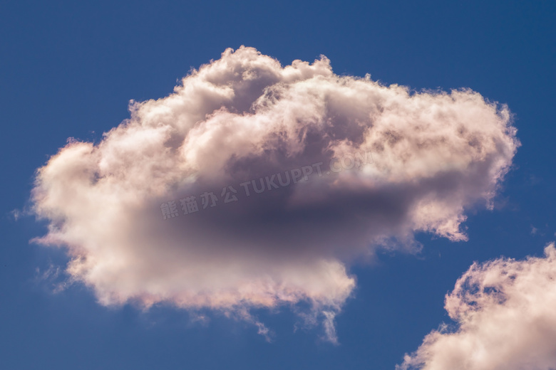 天空的云团图片