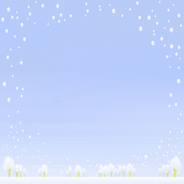 冬季梦幻飘雪背景图片