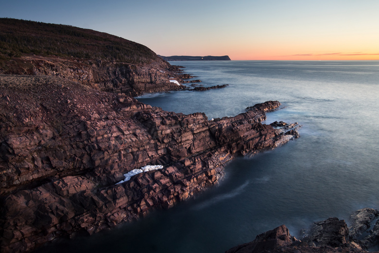 平静大海海面唯美风景图片