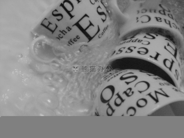 泡沫 卡布奇诺 杯