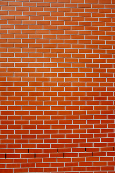 橘红色砖墙面图片
