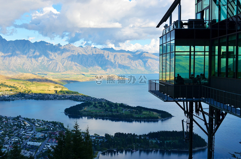 建筑学 湖 景观