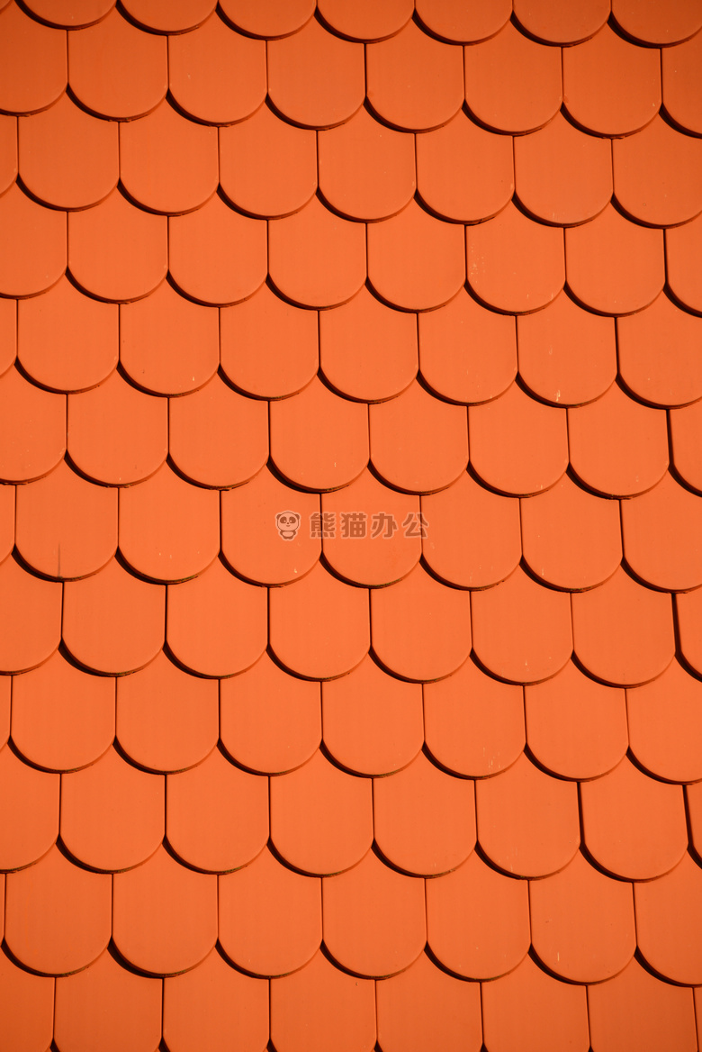 橙色 模式 屋顶