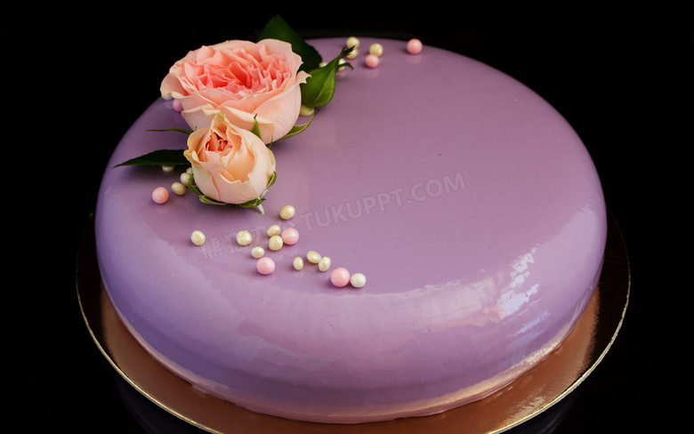 紫色翻糖蛋糕图片 紫色翻糖蛋糕图片大全