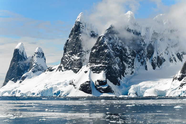 南极洲 寒冷的 浮动