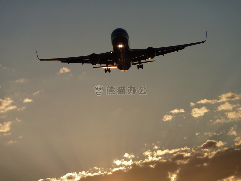 飞机 航空 黎明