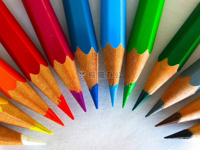 颜色 铅笔 有色的
