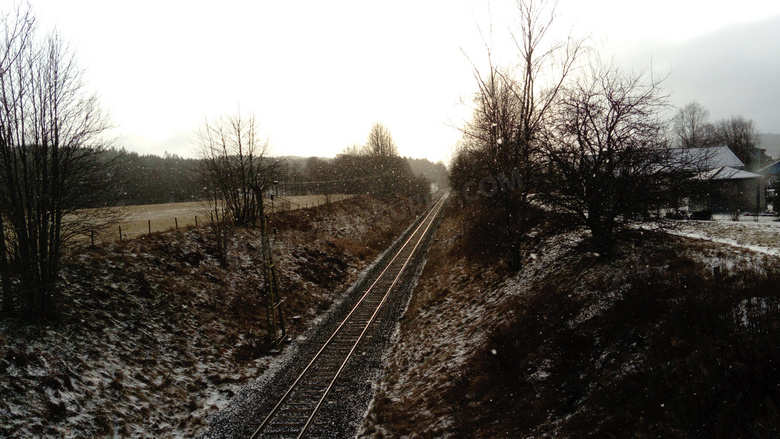 冬季铁路图片 冬季铁路图片大全