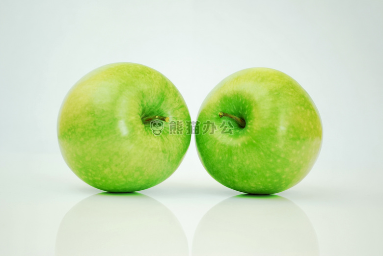苹果 水果 绿色