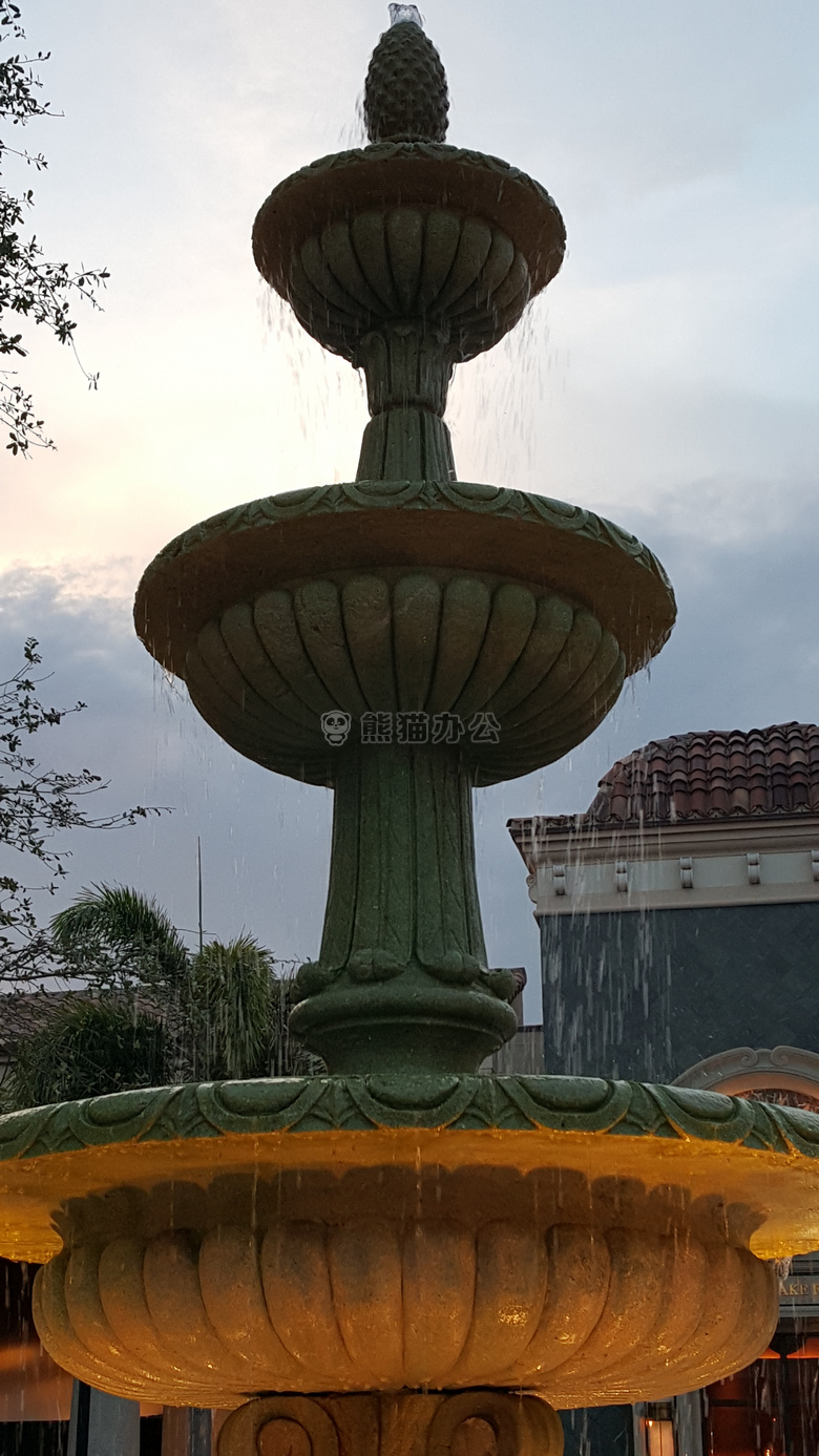 城市场所 喷泉