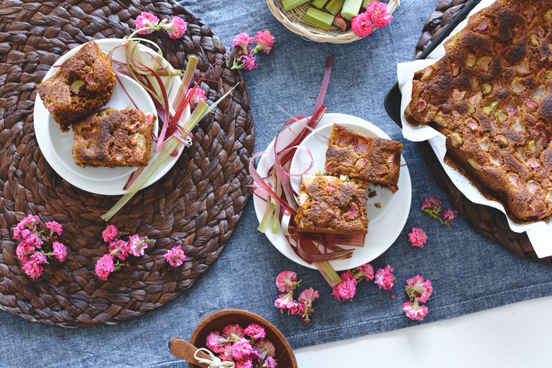 花朵与美食图片