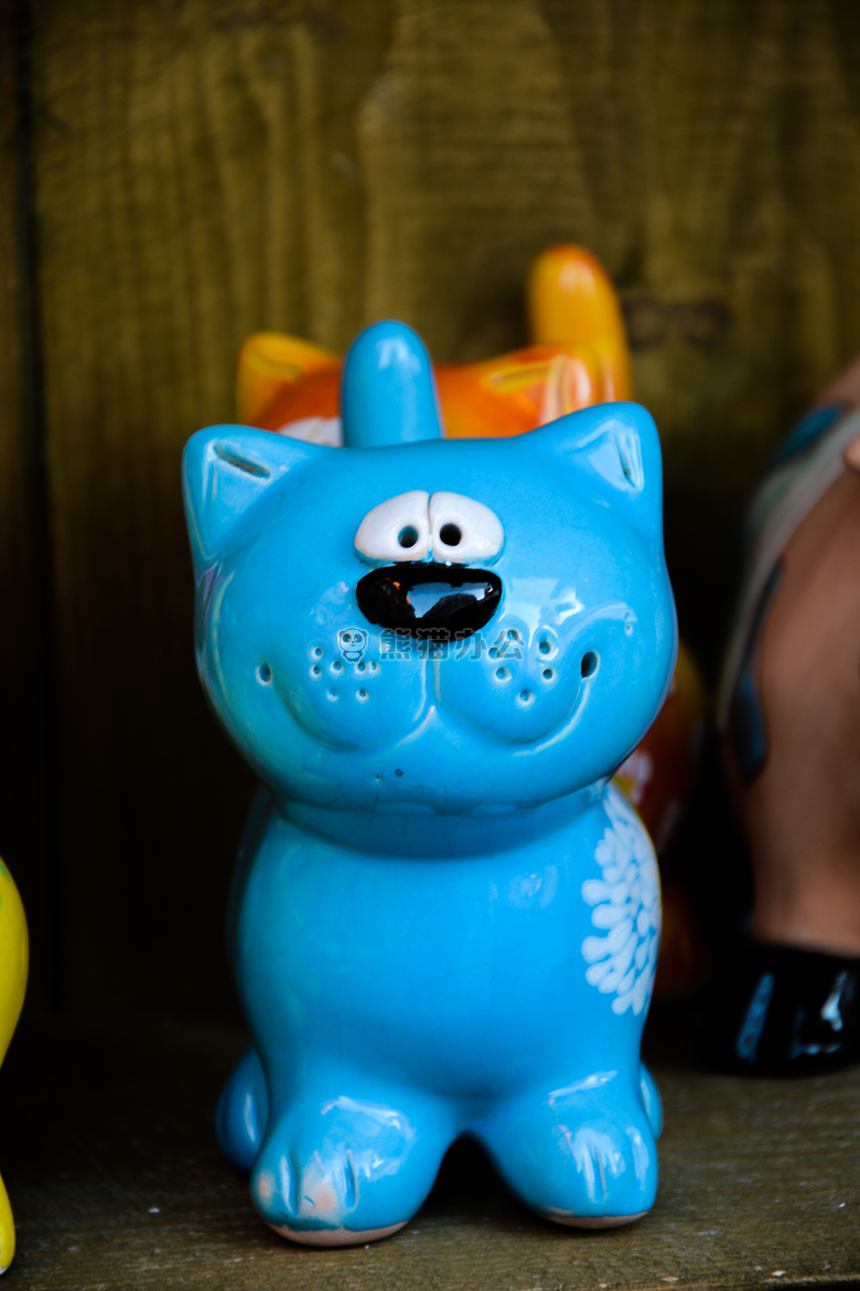 猫 陶瓷 拉脱维亚