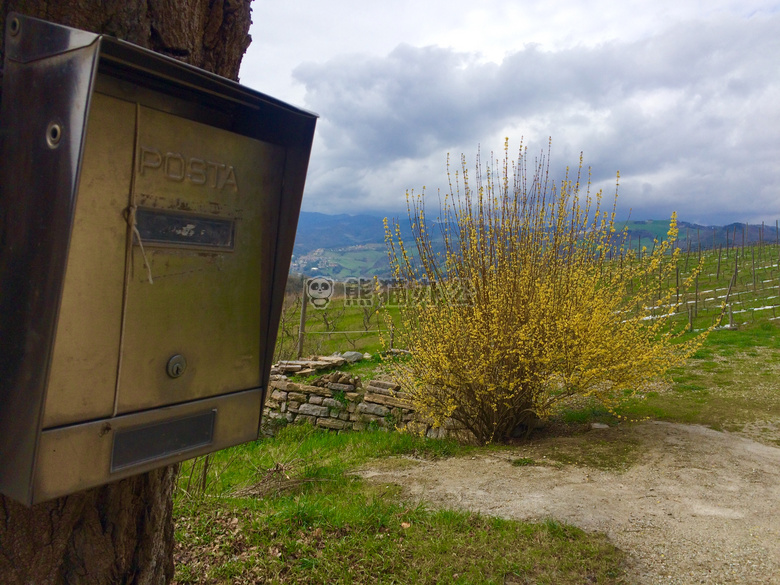 山 意大利 景观