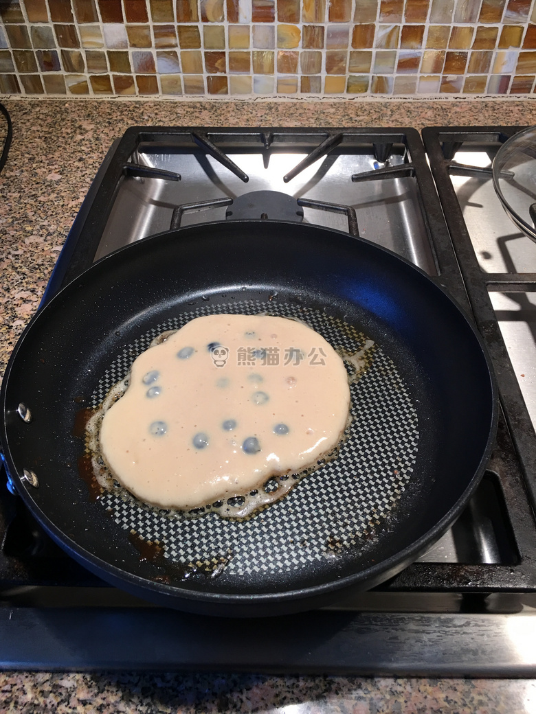 蓝莓 烙饼 早餐