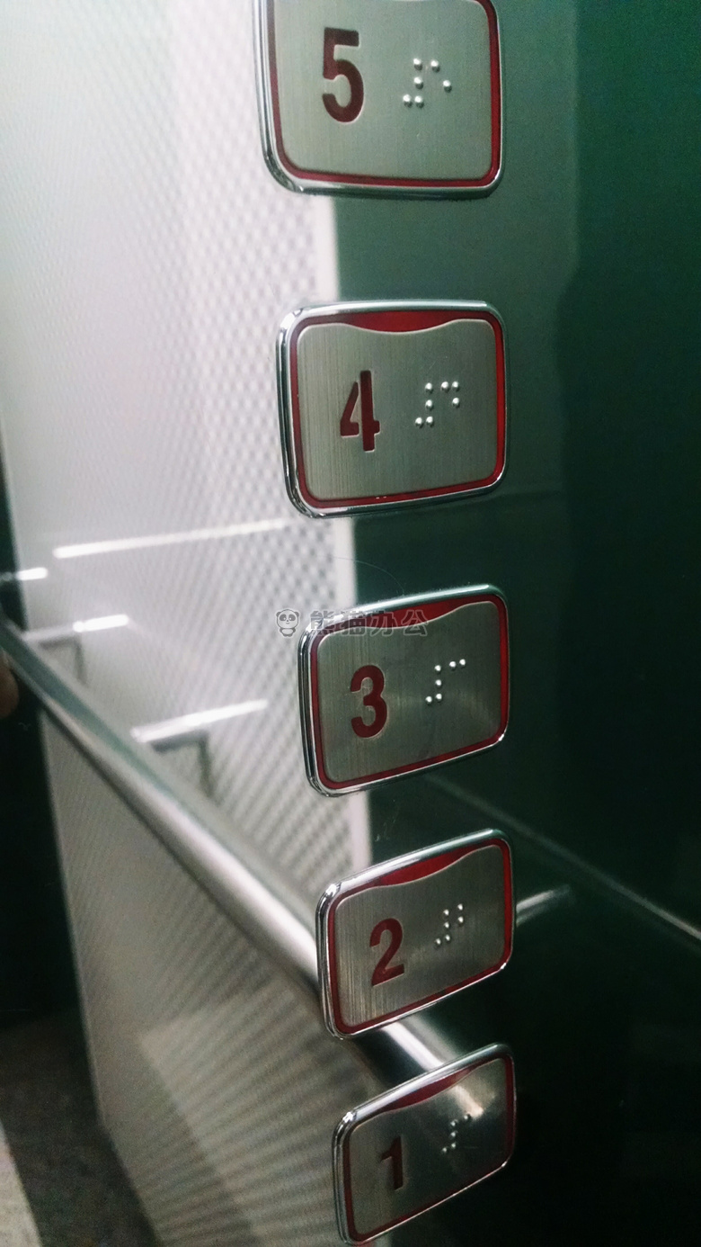 按钮 电梯 数